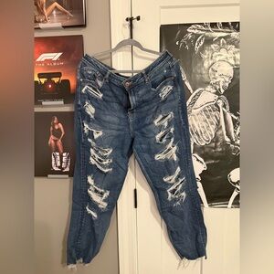 American Eagle Dark Blue Denim Jeans
